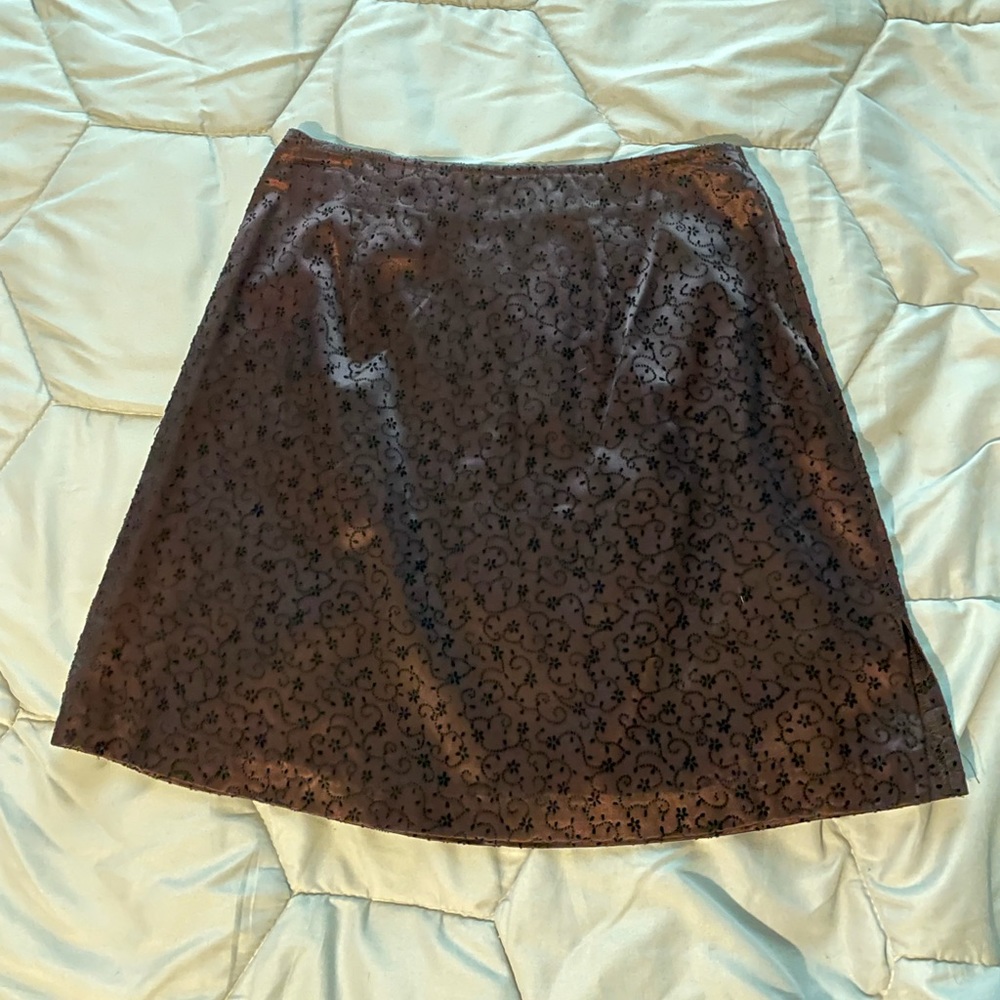 VINTAGE Satin Skirt